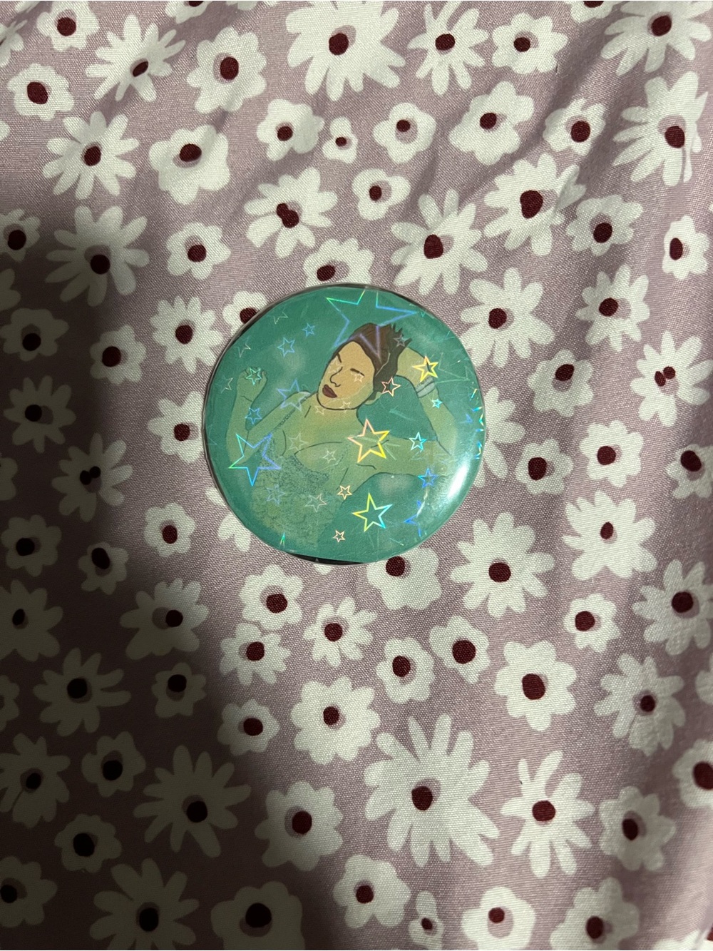 Handmade Taylor Swift The Life of a Showgirl Button